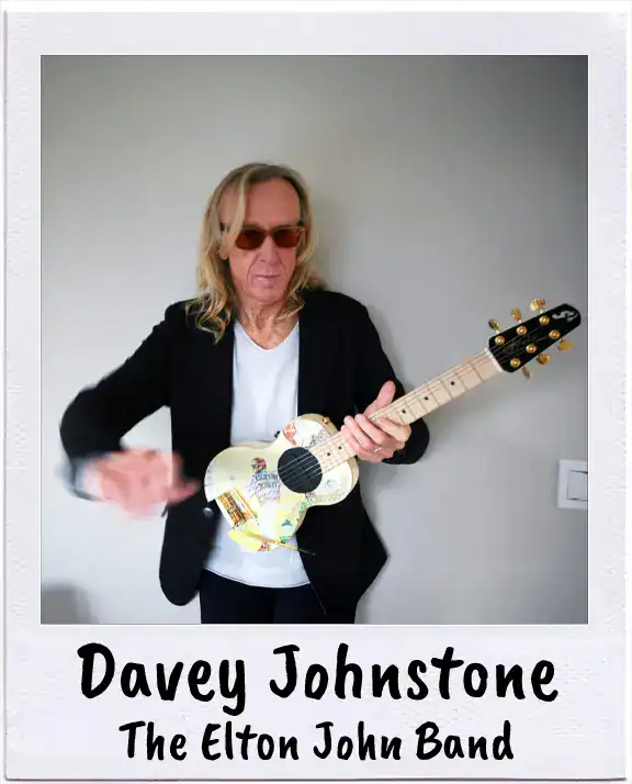 Davey Johnstone of The Elton John Band | G-Sharp Guitars