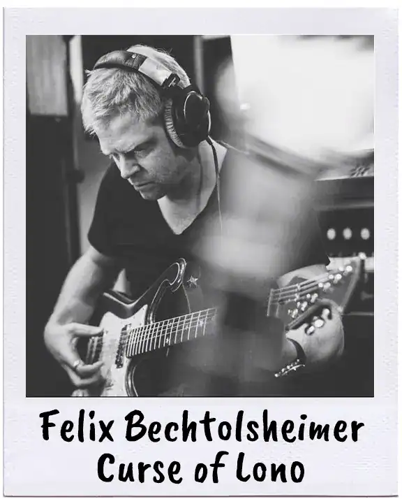 Felix Bechtolsheimer with his G-Sharp Richard Fortus Signature Baritone guitar - Curse of Lono | G-Sharp Guitars