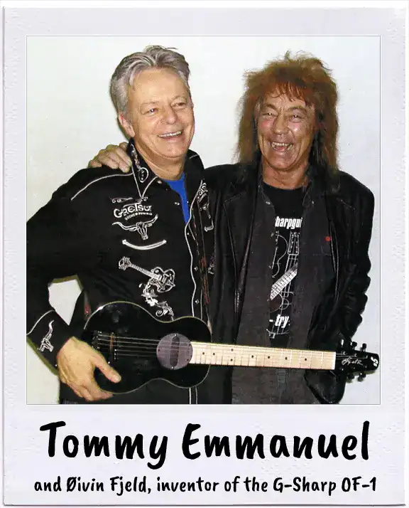 Tommy Emmanuel and Øivin Fjeld | G-Sharp Guitars